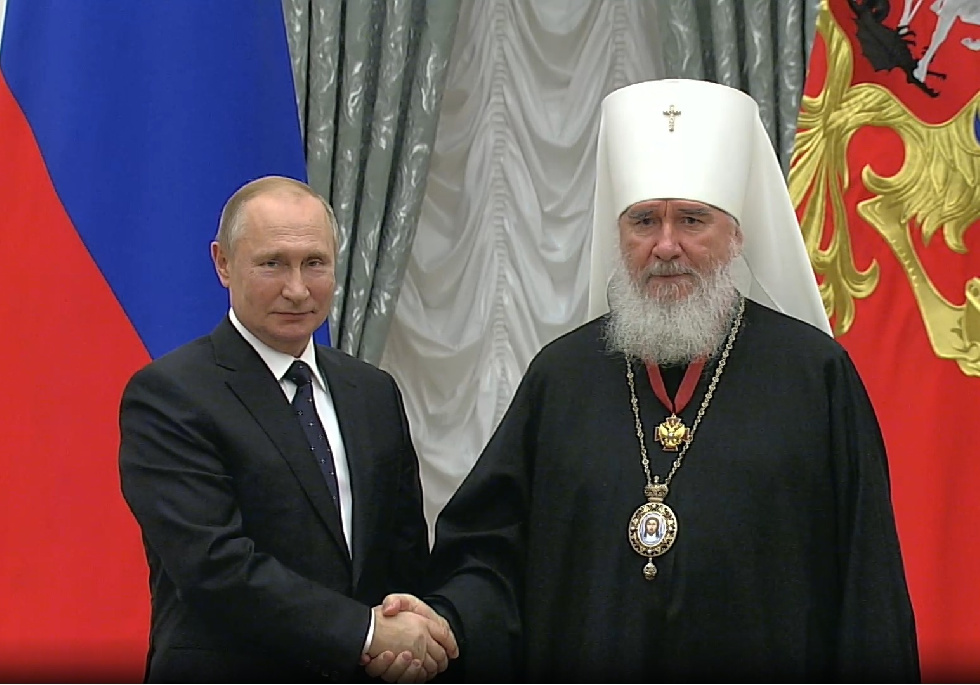 Президент России наградил главу Издательского совета орденом «За заслуги перед Отечеством» III степени