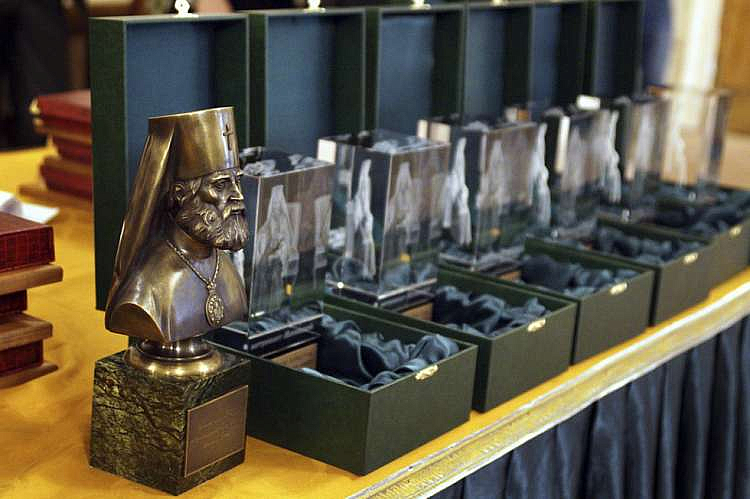 Церемония награждения лауреатов XVIII конкурса «Просвещение через книгу». Москва
