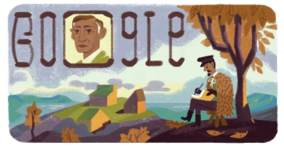 Google выпустил дудл в честь юбилея Ивана Бунина