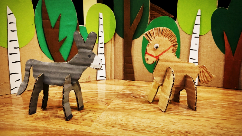 Картонный бенефис «Мудрого ослика» в Никее