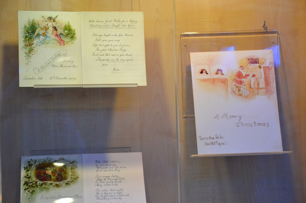 В Ганиной яме открылась выставка, посвященная последнему Рождеству семьи Николая II