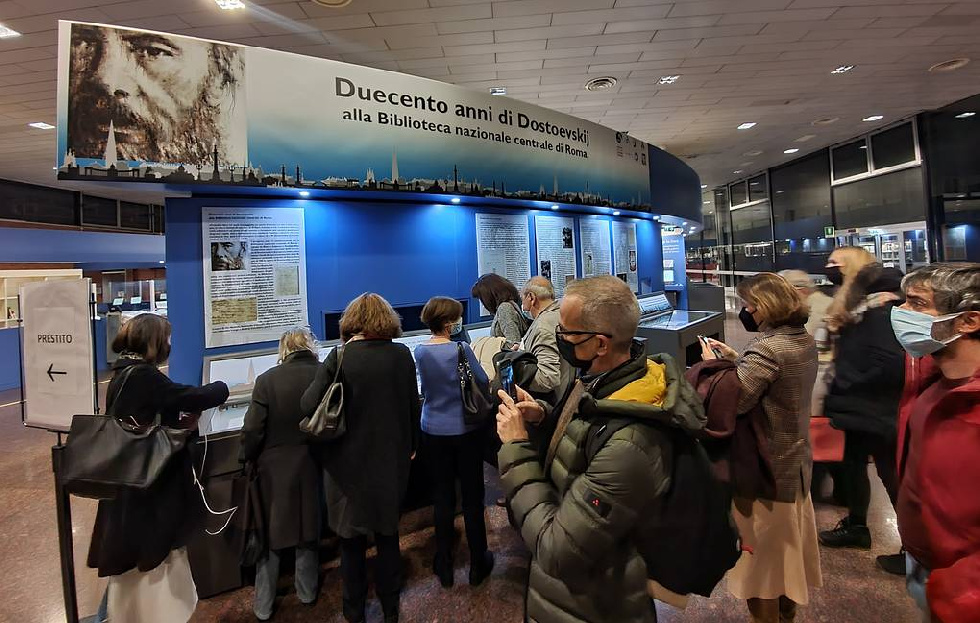 В Риме открылась выставка, организованная по случаю 200-летия со дня рождения Достоевского