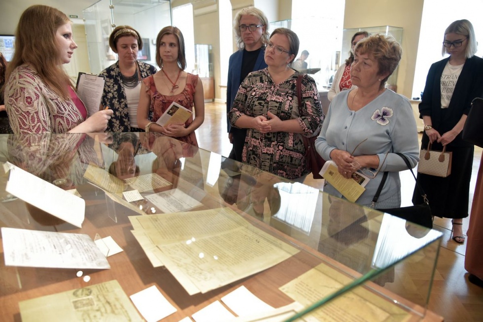 Выставка о церковных музеях открылась в Президентской библиотеке в Санкт-Петербурге