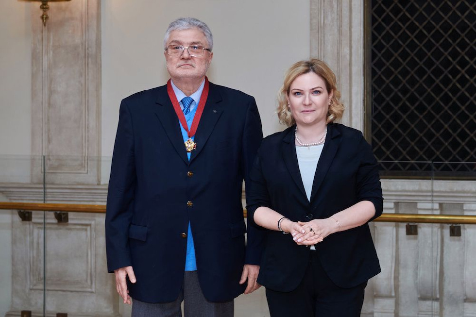 Юрий Поляков награжден орденом «За заслуги перед Отечеством» III степени