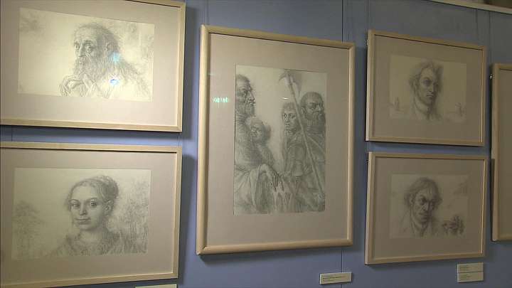 В Государственном музее Пушкина открылась выставка работ Бориса Непомнящего