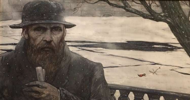 В Твери открыли выставку иллюстраций Ильи Глазунова к произведениям Достоевского