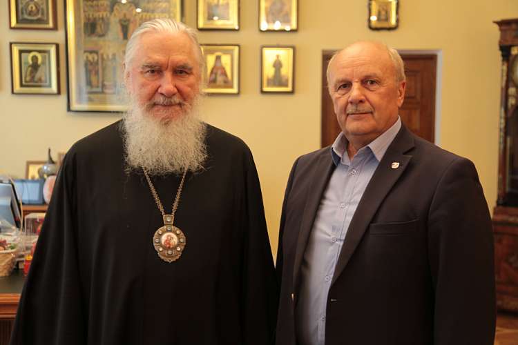 Встреча митрополита Климента и Николая Иванова, 15 июля 2020 года