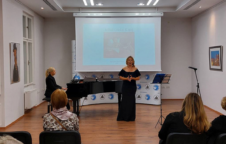 В Русском доме в Любляне прошел литературно-музыкальный вечер "Достоевский и музыка"