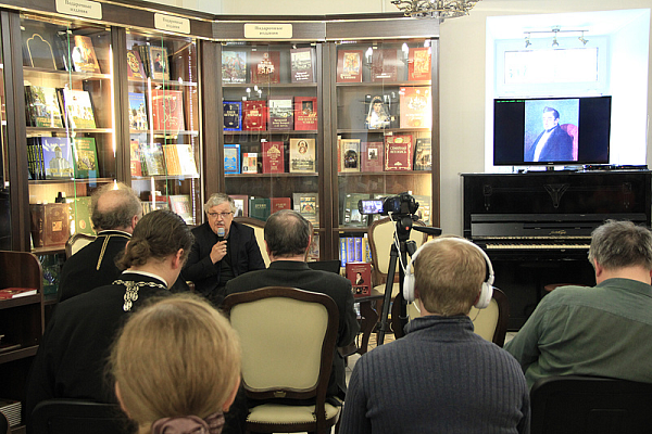 В Читательском клубе «Православная книга» на Погодинской состоялся вечер, посвященный Грибоедову