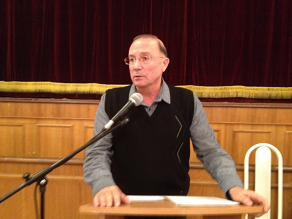 Писатель Виктор Николаев выступил в Санкт-Петербурге