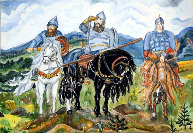 Приключения будущих богатырей